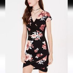 Almoust Famous Women's Framed Wrap Dress Size M